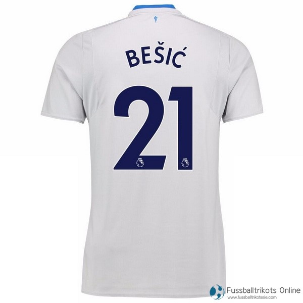 Everton Trikot Auswarts Besic 2017-18 Fussballtrikots Günstig